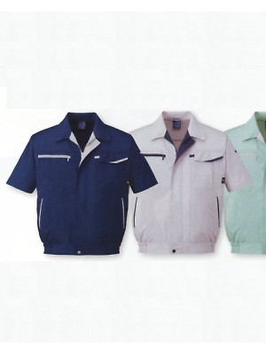 自重堂・JAWIN・制服百科,47810,半袖ブルゾン(春夏物)の写真は2024最新カタログ324ページに掲載されています。