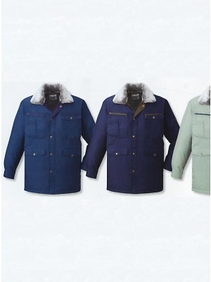 自重堂・JAWIN・制服百科,48073,防寒着(コート)の写真は2023-24最新カタログ445ページに掲載されています。