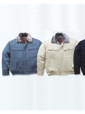 自重堂(JICHODO),48090,防寒ブルゾン(フード付)の写真は2025-26最新カタログ455ページに掲載されています。