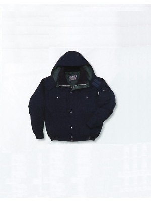 自重堂・JAWIN・制服百科,48120,防寒ブルゾン(フード付)の写真は2023-24最新カタログ463ページに掲載されています。