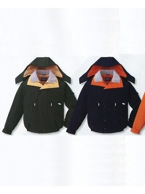 自重堂(JICHODO),48230,防水防寒ブルゾン(フード)の写真は2025-26最新カタログ445ページに掲載されています。