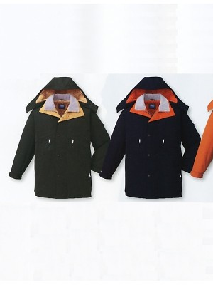 自重堂・JAWIN・制服百科,48233,防水防寒コート(フード)の写真は2023-24最新カタログ437ページに掲載されています。