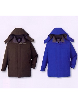 自重堂(JICHODO),48433,防水防寒コート(フード)の写真は2025-26最新カタログ433ページに掲載されています。