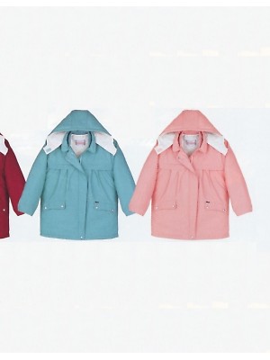 自重堂(JICHODO),560,レディスコート(フード付)防寒の写真は2025-26最新カタログ481ページに掲載されています。