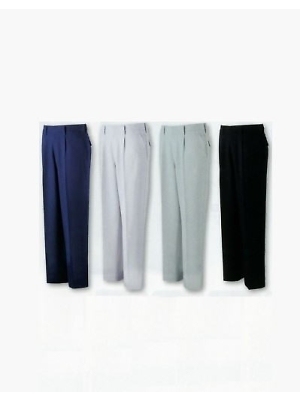 自重堂(JICHODO),82301,ワンタックパンツの写真は2025-26最新カタログ285ページに掲載されています。