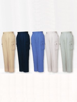 自重堂(JICHODO),84102,ツータックカーゴパンツ(春夏物の写真は2025最新カタログ348ページに掲載されています。