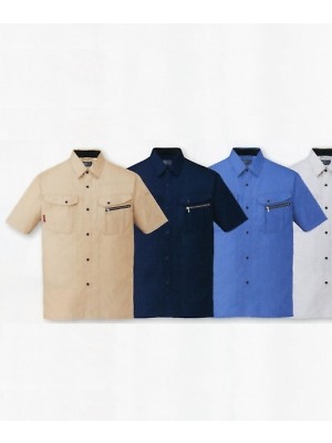 自重堂(JICHODO),84114,半袖シャツ(春夏物)の写真は2025最新カタログ349ページに掲載されています。