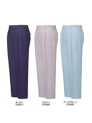自重堂(JICHODO),84801,ワンタックパンツ(春夏物)の写真は2025最新カタログ391ページに掲載されています。