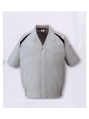 自重堂・JAWIN・制服百科,85110,半袖ブルゾンの写真は2024最新カタログ279ページに掲載されています。