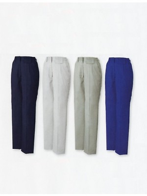 自重堂(JICHODO),85606,ワンタックパンツ(春夏物)の写真は2025最新カタログ383ページに掲載されています。