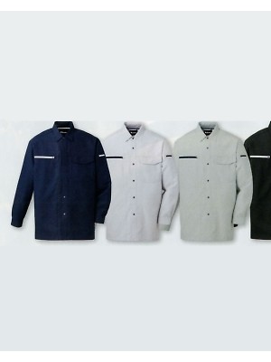 自重堂(JICHODO),86304,長袖シャツの写真は2025-26最新カタログ285ページに掲載されています。