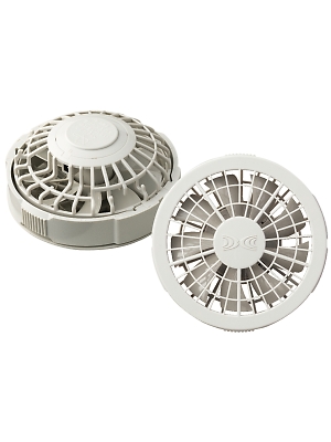 自重堂(JICHODO),FAN2200G,ワンタッチファングレー(2個入)(空調服)の写真は2025最新カタログ125ページに掲載されています。