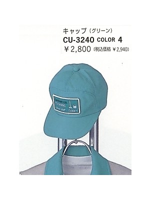 カーシー ENJOY(エンジョイ) CAREAN AMUS-NET HEARTGREEN,CU3240,キャップ(11廃番)の写真です