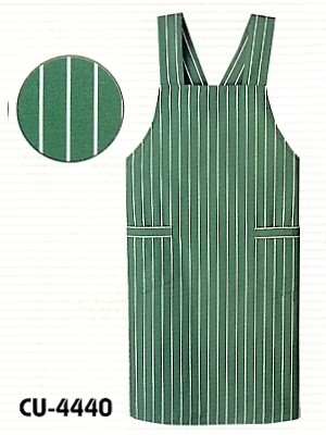 カーシー ENJOY(エンジョイ) CAREAN AMUS-NET HEARTGREEN,CU4440,男女兼用エプロンの写真です