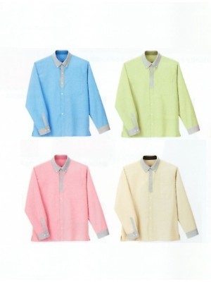 カーシー ENJOY(エンジョイ) CAREAN AMUS-NET HEARTGREEN,CWY102,長袖オーバーシャツの写真です