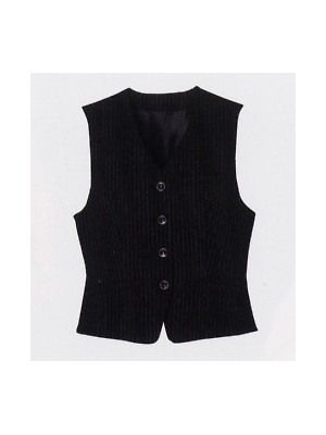 カーシー ENJOY(エンジョイ) CAREAN AMUS-NET HEARTGREEN,EAV948,ベスト(事務服)(ゆとりタイプ)の写真です