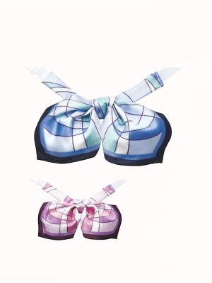 カーシー ENJOY(エンジョイ) CAREAN AMUS-NET HEARTGREEN,EAZ389,リボンの写真は2025最新カタログ180ページに掲載されています。