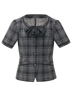 カーシー ENJOY(エンジョイ) CAREAN AMUS-NET HEARTGREEN,ESA504,オーバーブラウスの写真です