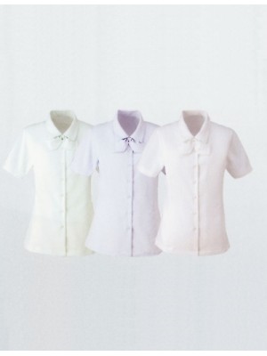 カーシー ENJOY(エンジョイ) CAREAN AMUS-NET HEARTGREEN,ESB406,ブラウス(半袖)の写真は2025-26最新カタログ159ページに掲載されています。