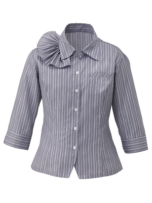 カーシー ENJOY(エンジョイ) CAREAN AMUS-NET HEARTGREEN,ESB454,ブラウスの写真です