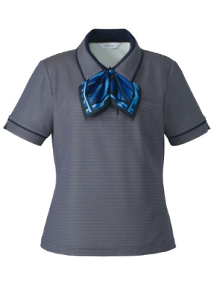 カーシー ENJOY(エンジョイ) CAREAN AMUS-NET HEARTGREEN,ESP557,ポロシャツ(オーバーブラウス)の写真は2025最新カタログ124ページに掲載されています。