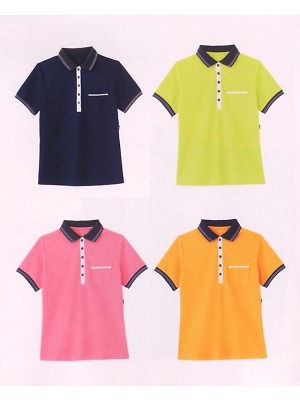 カーシー ENJOY(エンジョイ) CAREAN AMUS-NET HEARTGREEN,HM2179,ポロシャツ(男女兼用)の写真は2024最新カタログ77ページに掲載されています。