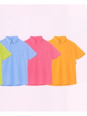 カーシー ENJOY(エンジョイ) CAREAN AMUS-NET HEARTGREEN,HM2189,半袖プルオーバー(男女)の写真は2024最新カタログ76ページに掲載されています。