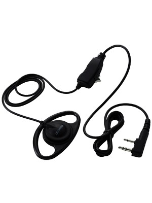 ケンウッド　ＫＥＮＷＯＯＤ,EMC-7,イヤホン付クリップマイクロホンの写真です