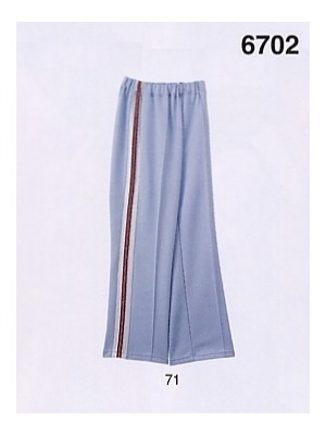 シャロレー（児島）　介護・福祉・医療・保育士スタッフ,6702,ストレートパンツの写真は2024最新カタログ53ページに掲載されています。