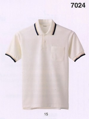 シャロレー（児島）　介護・福祉・医療・保育士スタッフ,7024,半袖ポロシャツの写真です