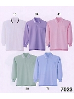 7023 長袖エコポロシャツの関連写真1