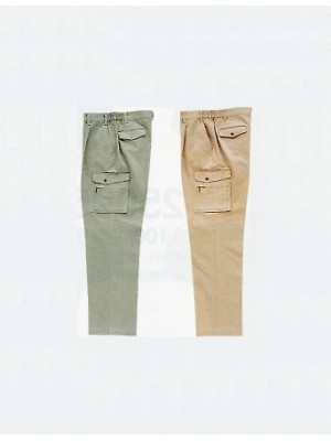 クロダルマ ＫＵＲＯＤＡＲＵＭＡ,1332,カーゴパンツ(ワンタック脇ゴム)の写真は2009-10最新カタログ98ページに掲載されています。