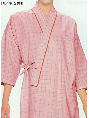 MONTBLANC (住商モンブラン),59-445,患者衣着物式(ピンク)の写真は2025最新カタログ322ページに掲載されています。