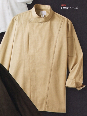 MONTBLANC (住商モンブラン),6-1015,兼用長袖コックコート(ベージュの写真は2024最新カタログ66ページに掲載されています。