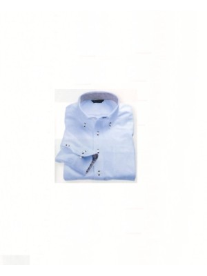 MONTBLANC (住商モンブラン),ZK2711-4CB,兼用長袖ニットシャツ(ブルー)の写真は2024最新カタログ41ページに掲載されています。
