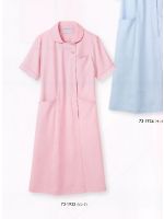 73-1932 半袖ナースワンピース(ピンク)の関連写真0