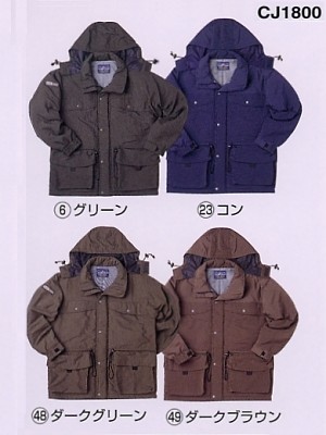 NAKATUKA CALJAC,CJ1800,コートの写真です