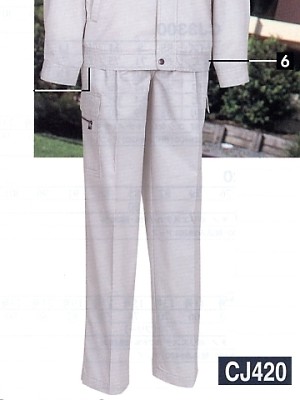 NAKATUKA CALJAC,CJ420,ツータックカーゴパンツの写真は2024-25最新カタログ48ページに掲載されています。