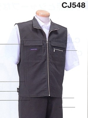 NAKATUKA CALJAC,CJ548,ベスト(13廃番)の写真は2019最新カタログ89ページに掲載されています。