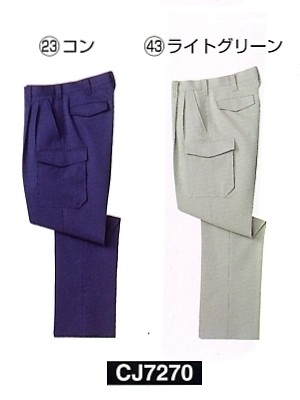 NAKATUKA CALJAC,CJ7270,カーゴパンツの写真は2024-25最新カタログ33ページに掲載されています。