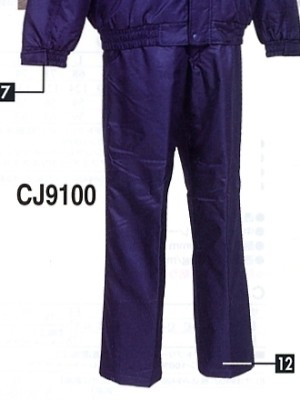 NAKATUKA CALJAC,CJ9100,エコ防水防寒パンツの写真は2019-20最新カタログ65ページに掲載されています。