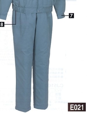 NAKATUKA CALJAC,E021,エコ防寒パンツの写真は2019-20最新カタログ66ページに掲載されています。