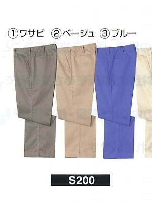 NAKATUKA CALJAC,S200,米式ズボンの写真は2019-20最新カタログ37ページに掲載されています。