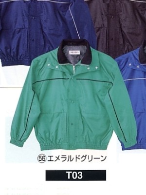 NAKATUKA CALJAC,T03,ジャケット(軽防寒)の写真は2019-20最新カタログ55ページに掲載されています。