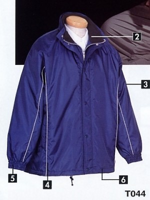 NAKATUKA CALJAC,T044,中綿コート(防寒)の写真は2019-20最新カタログ55ページに掲載されています。