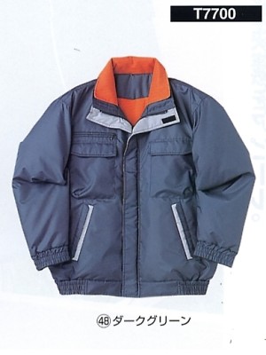 NAKATUKA CALJAC,T7700,パイロットジャンパー(防寒)の写真は2024-25最新カタログ68ページに掲載されています。
