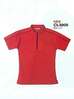 CL3000 ZIP半袖ポロシャツの関連写真1