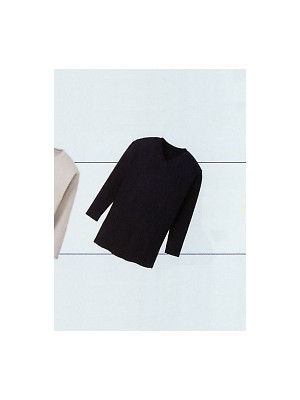 明石スクールユニフォームカンパニー E-style PETICOOL [明石被服],UCA753,メンズV首長袖シャツの写真です