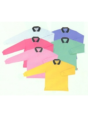 明石スクールユニフォームカンパニー E-style PETICOOL [明石被服],UZT240,長袖ポロシャツの写真は2009最新カタログ29ページに掲載されています。