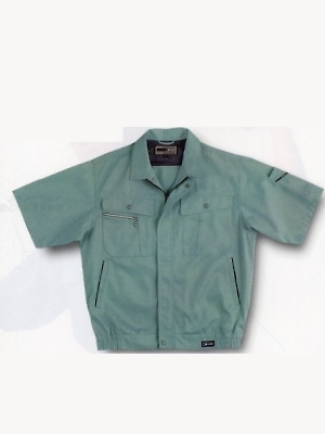 日新被服（ＲＡＫＡＮ）,615,半袖ブルゾンの写真です